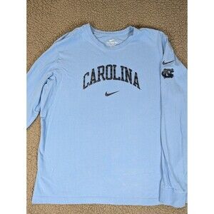 North Carolina Tar Heels NCAA Men's XL Blue Shirt Woodmark Basketball Sports